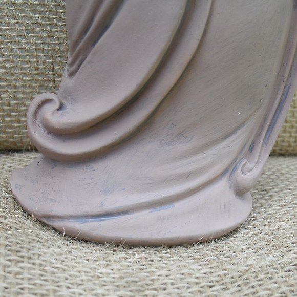 Standing Buddhist Monk Resin Figurine - Picture 13 of 16